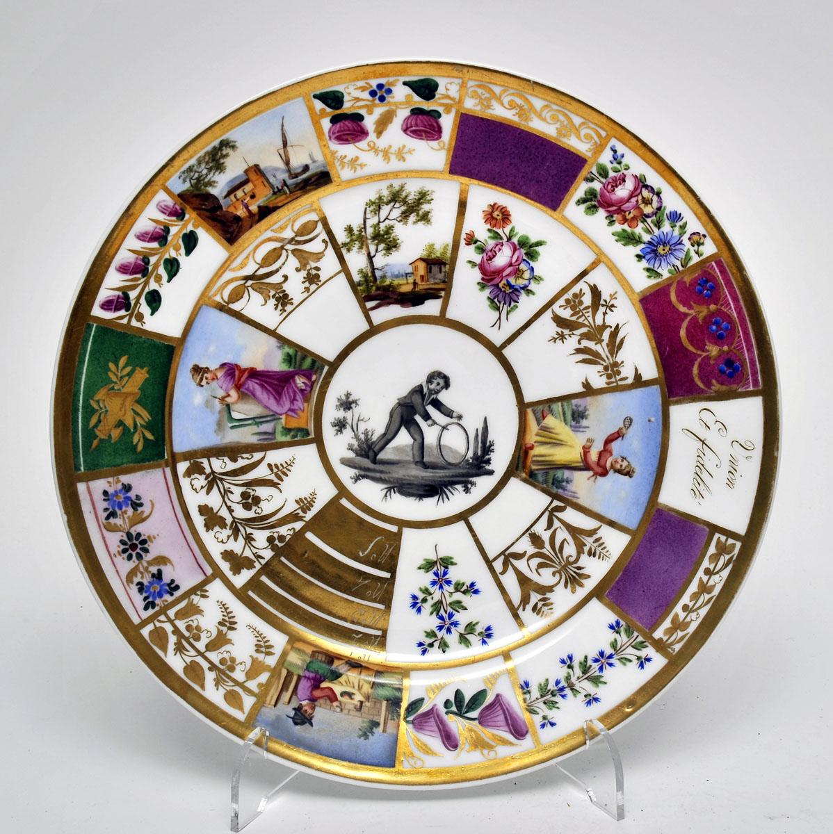 Pattern plate, c1810